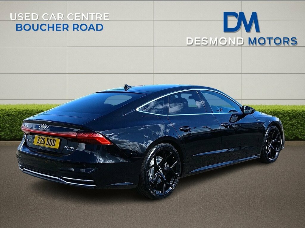 Audi A7 S Line 50 Tdi Mhev Quat S-a DH19TLN Black #5