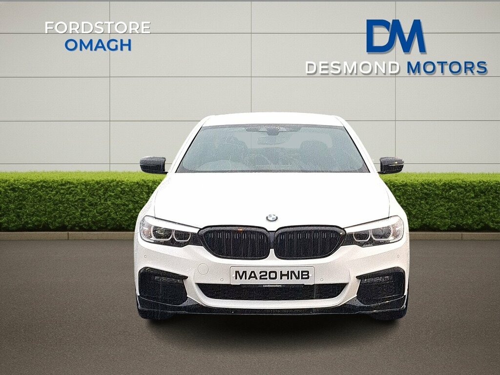 BMW 5 Series M Sport Mhev MA20HNB White #3