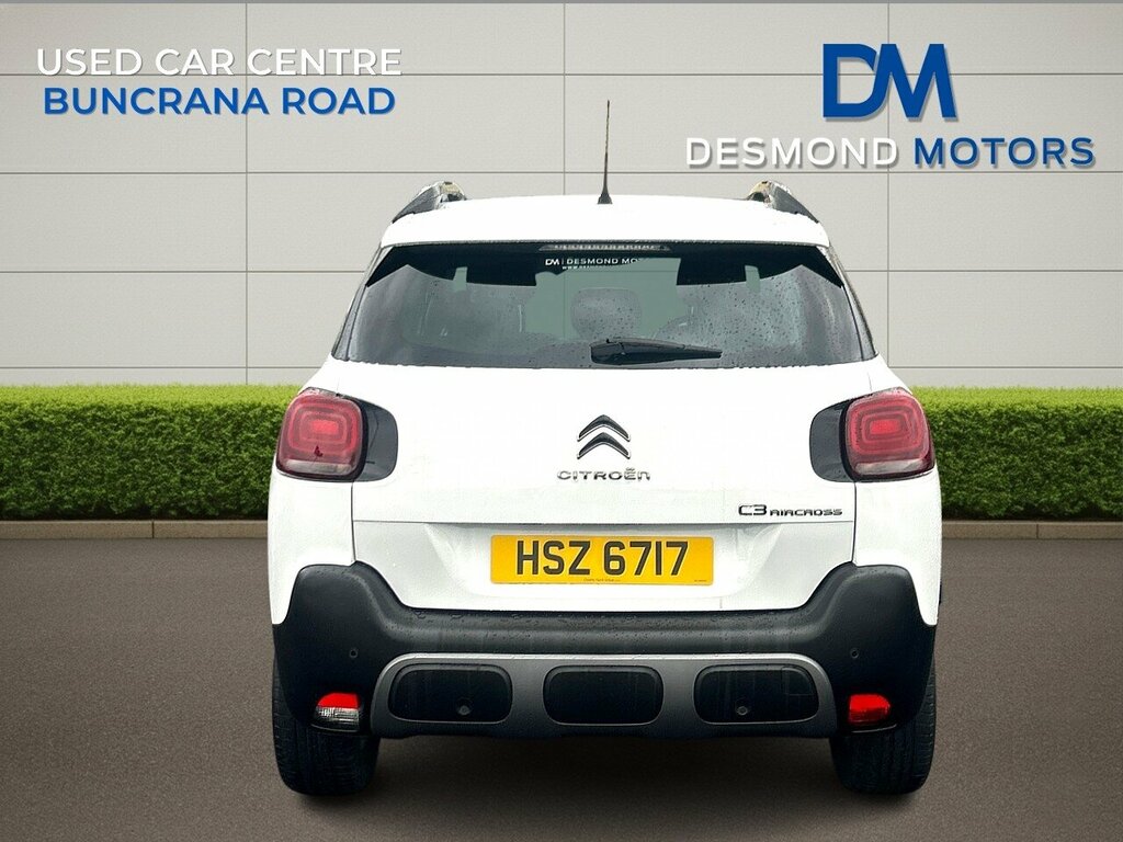 Citroen C3 Aircross Plus Puretech S S HSZ6717 White #4