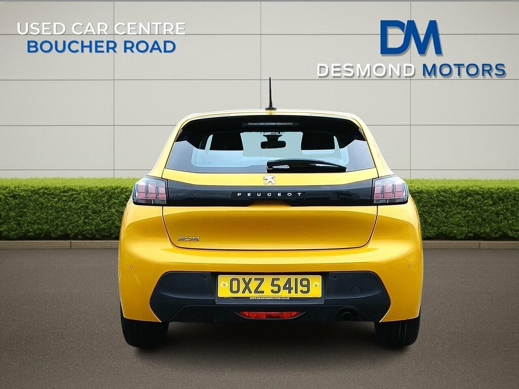 Peugeot 208 Active Puretech S S OXZ5419 Yellow #5
