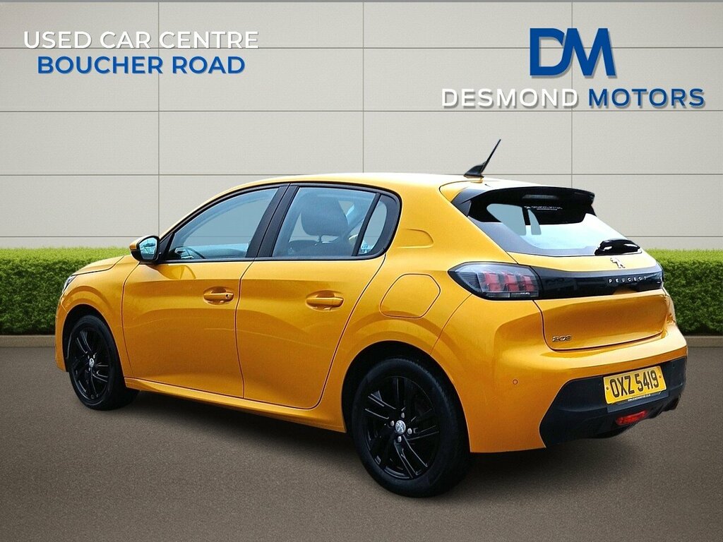 Peugeot 208 Active Puretech S S Yellow