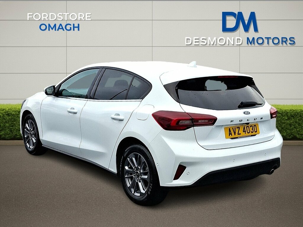 Ford Focus Titanium Style 1.0L Ecoboost 125Ps 6 Speed White