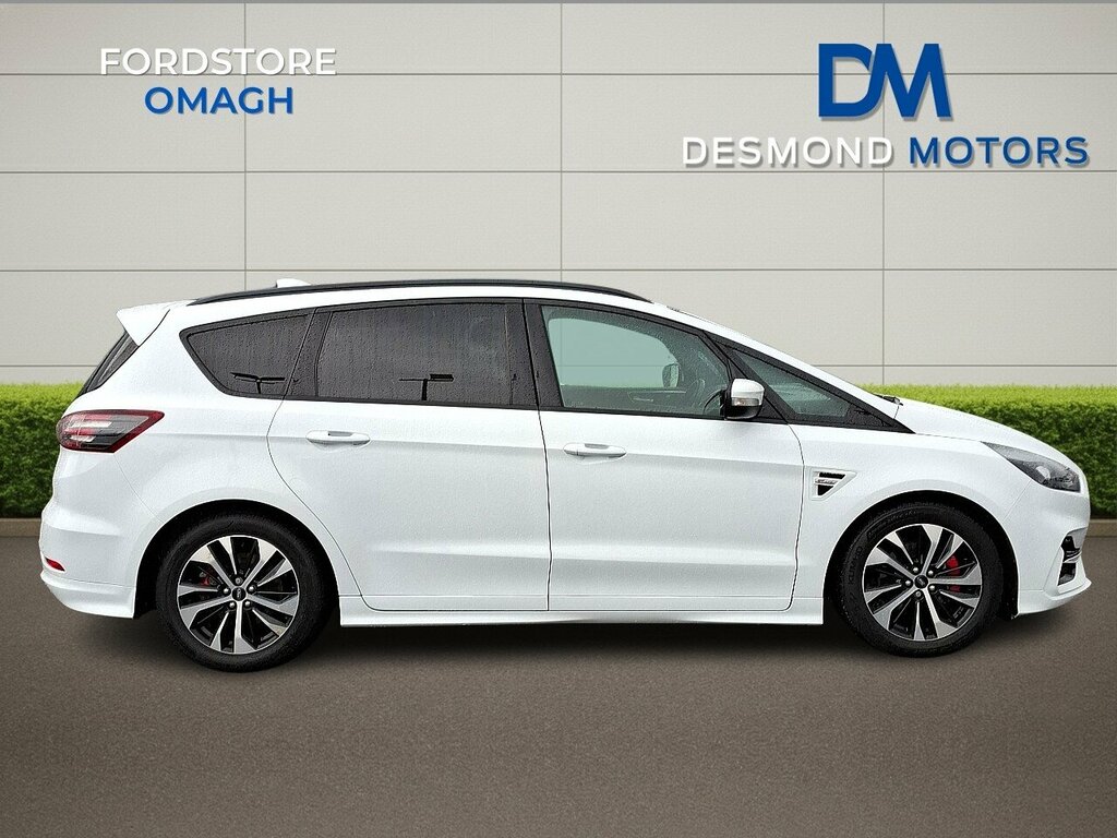 Ford S-Max St-line Ecoblue AYZ9069 White #2