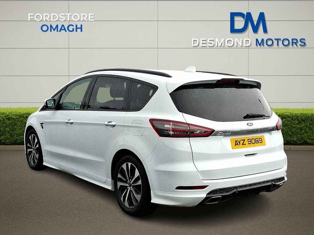 Ford S-Max St-line Ecoblue White