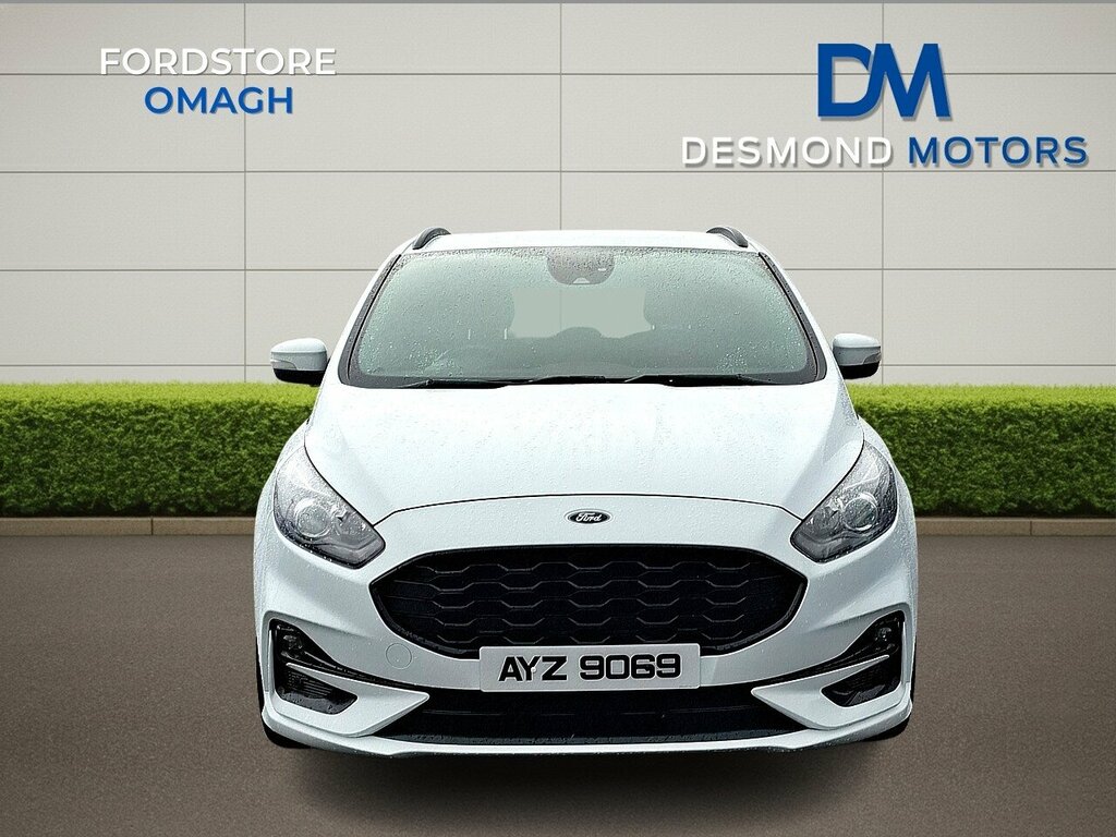 Ford S-Max St-line Ecoblue AYZ9069 White #3