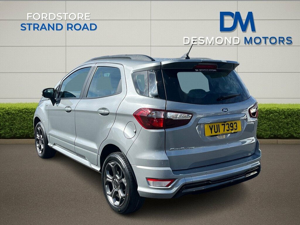 Ford Ecosport 1.0T Ecoboost 125Ps St Line Mca 6 Speed Man Silver