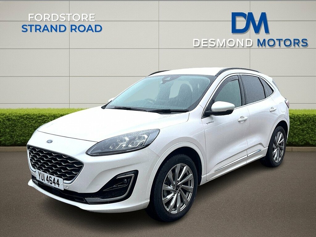 Ford Kuga Vignale Hev Cvt YUI4644 White #6