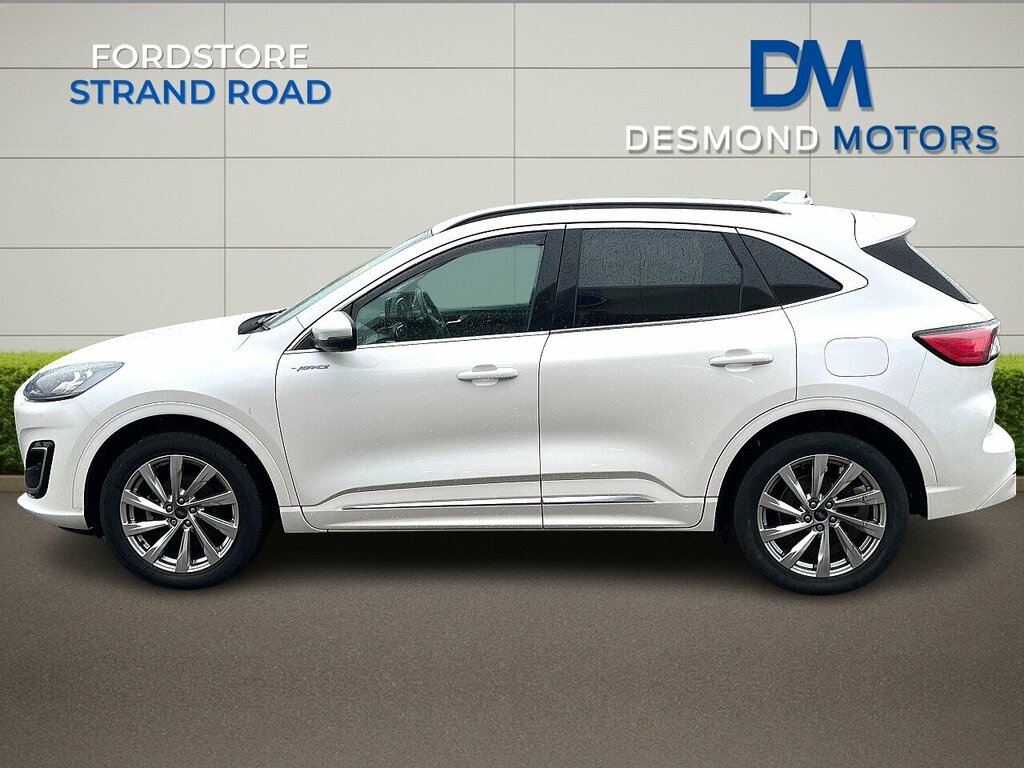 Ford Kuga Vignale Hev Cvt YUI4644 White #4