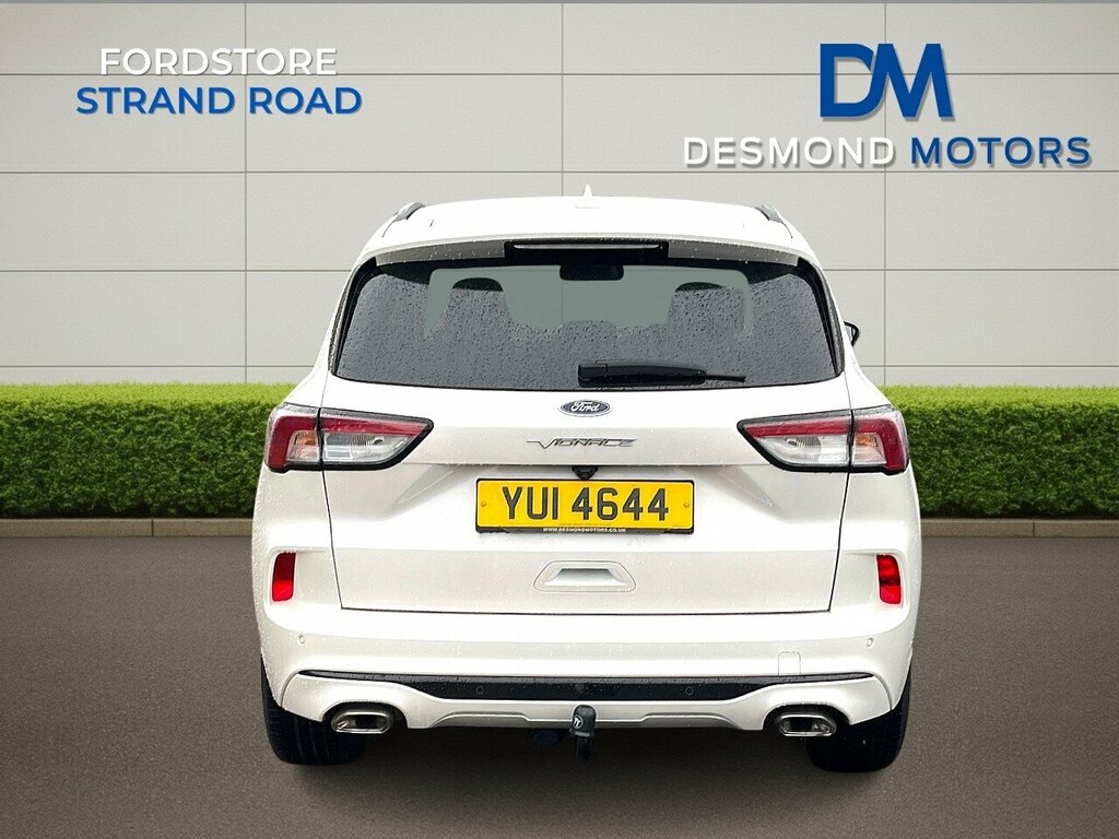 Ford Kuga Vignale Hev Cvt YUI4644 White #5