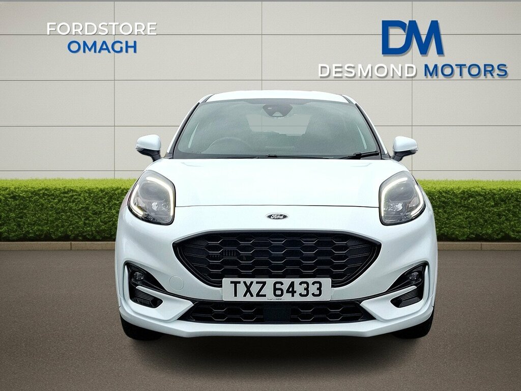 Ford Puma St-line X Mhev TXZ6433 White #3