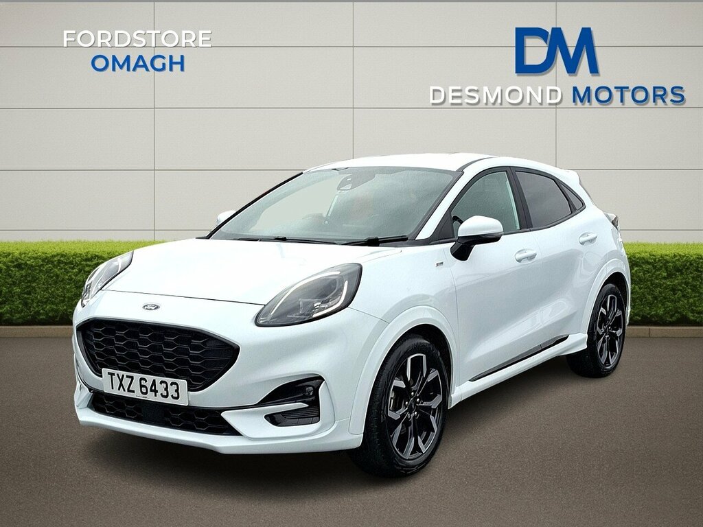 Ford Puma St-line X Mhev TXZ6433 White #6