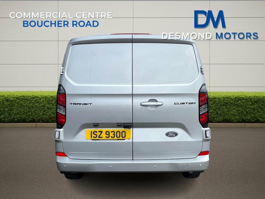 Ford Transit Custom Limited Swb Pannel Van No Vat Price Inculdes Vat ISZ9300 Silver #5