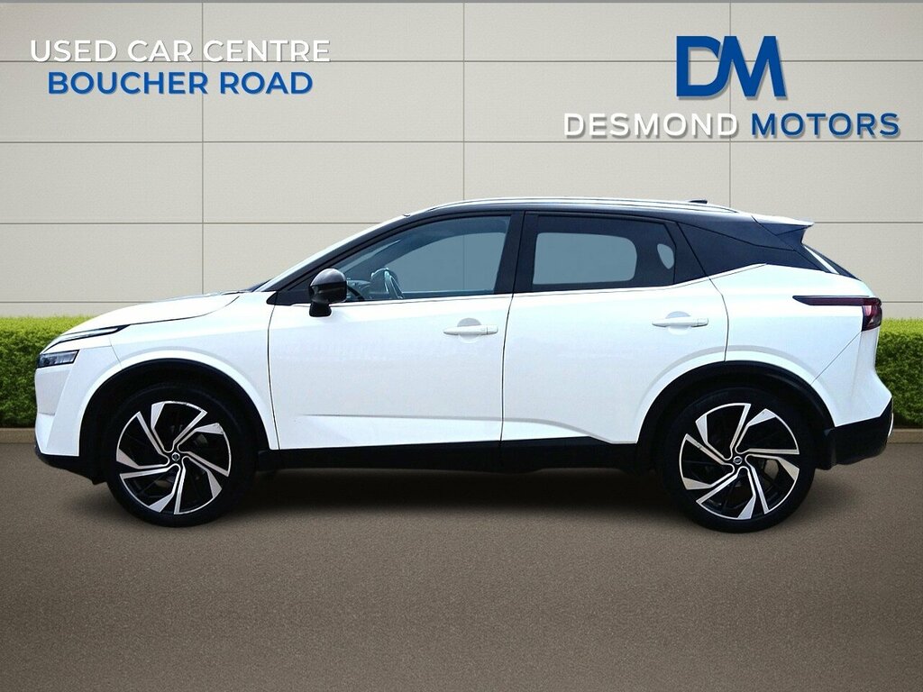 Nissan Qashqai Tekna Dig-t Mhev Cvt YHZ8595 White #4