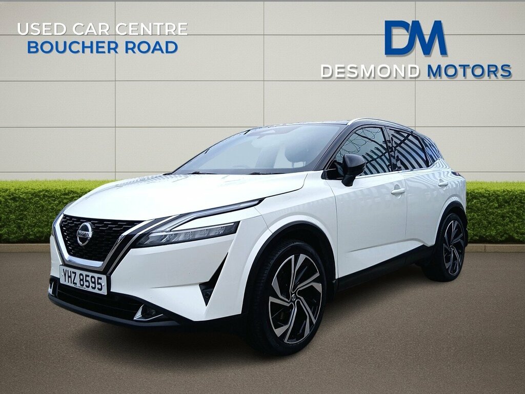 Nissan Qashqai Tekna Dig-t Mhev Cvt YHZ8595 White #6