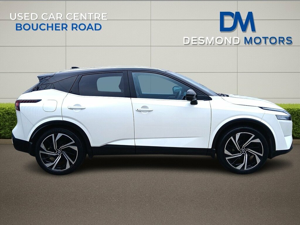 Nissan Qashqai Tekna Dig-t Mhev Cvt YHZ8595 White #2