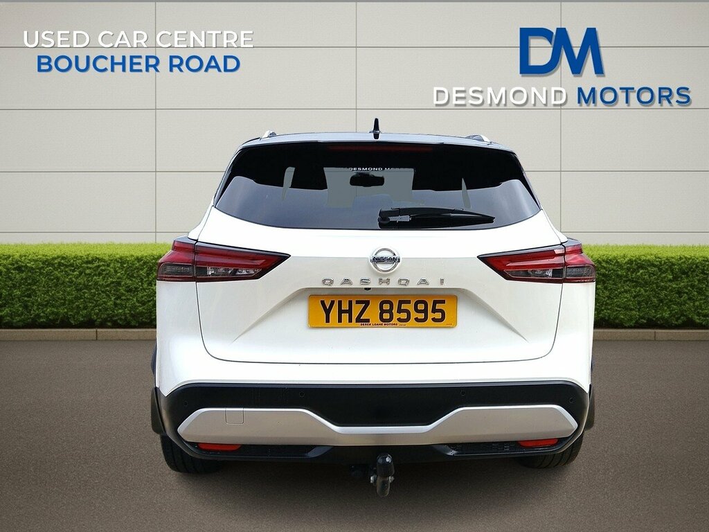 Nissan Qashqai Tekna Dig-t Mhev Cvt YHZ8595 White #5