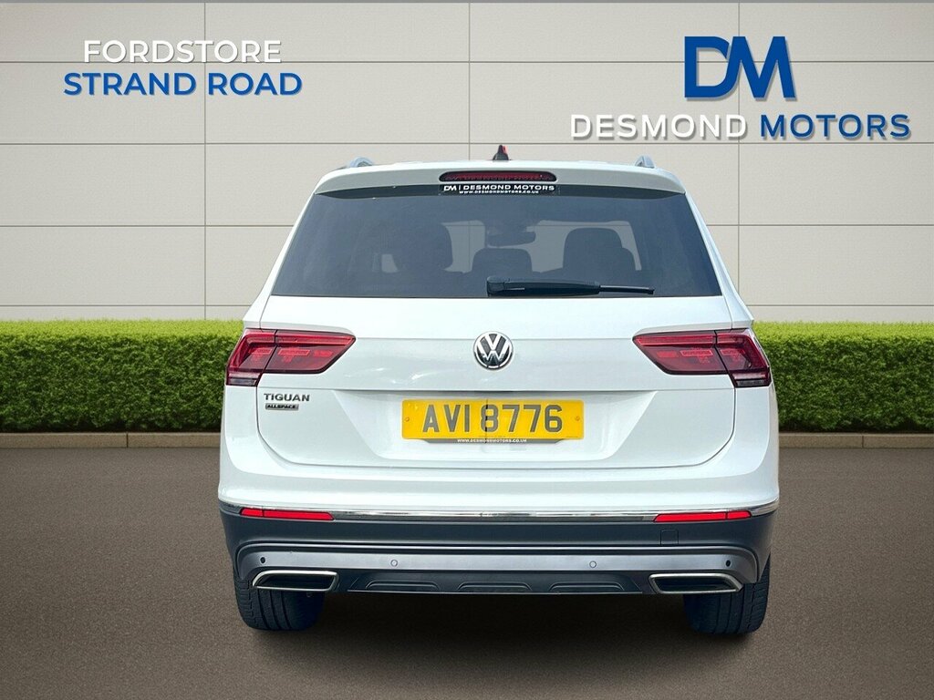 Volkswagen Tiguan Allspace Sel Tdi AVI8776 White #5