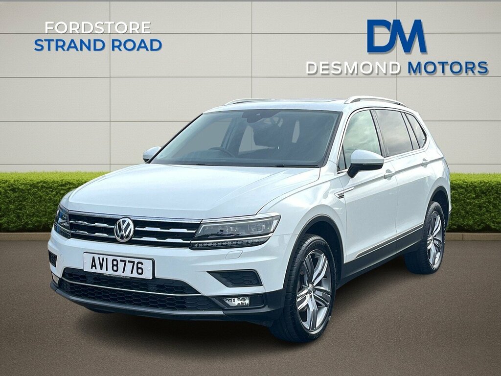 Volkswagen Tiguan Allspace Sel Tdi AVI8776 White #6