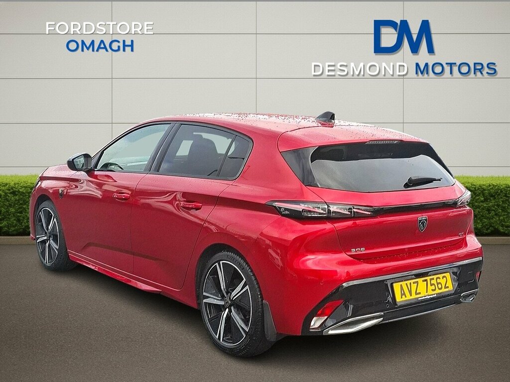 Peugeot 308 Gt Puretech S S Red