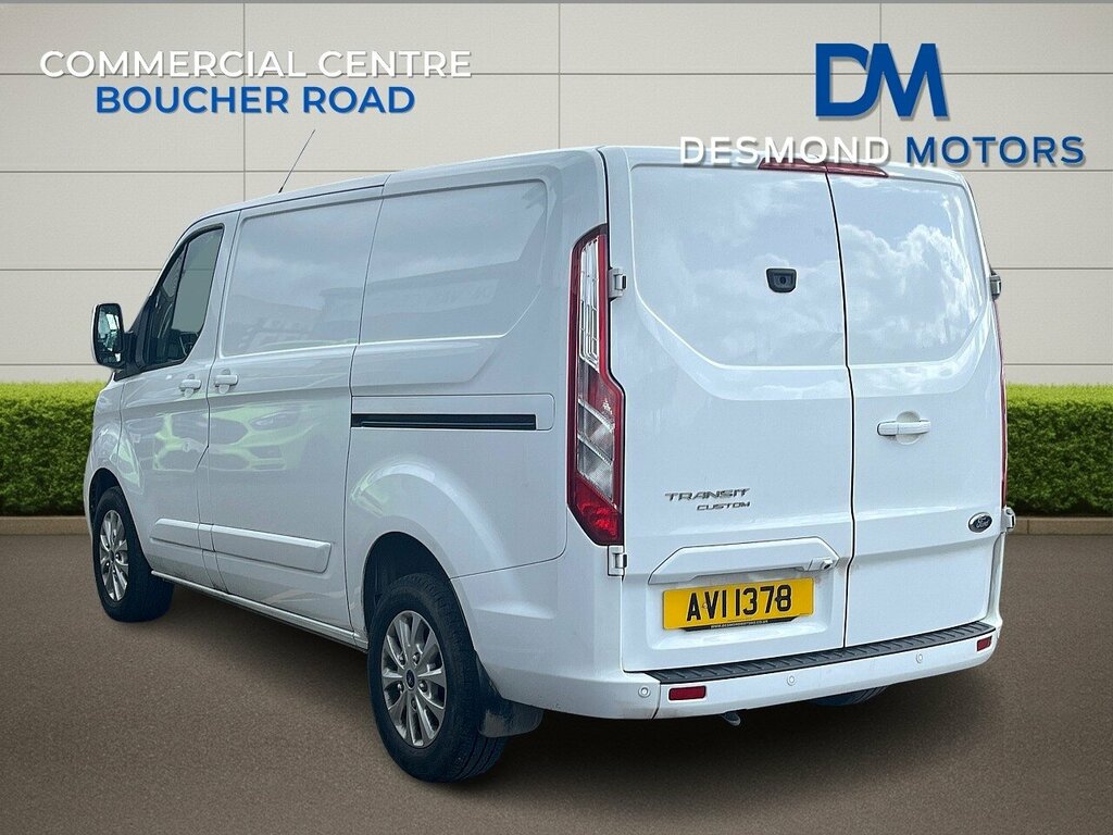 Ford Transit Custom Mca Van 280S Ltd 130Ps Ecoblue 6 Speed 2023 White
