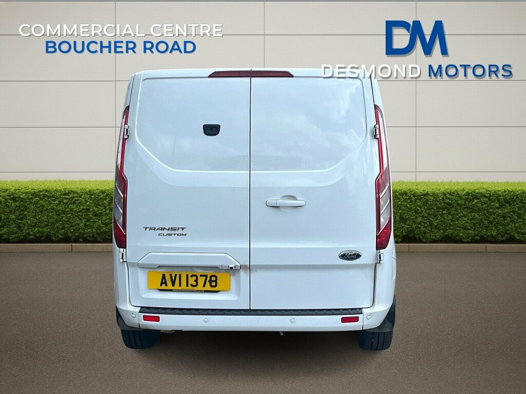 Ford Transit Custom Mca Van 280S Ltd 130Ps Ecoblue 6 Speed 2023 AVI1378 White #4