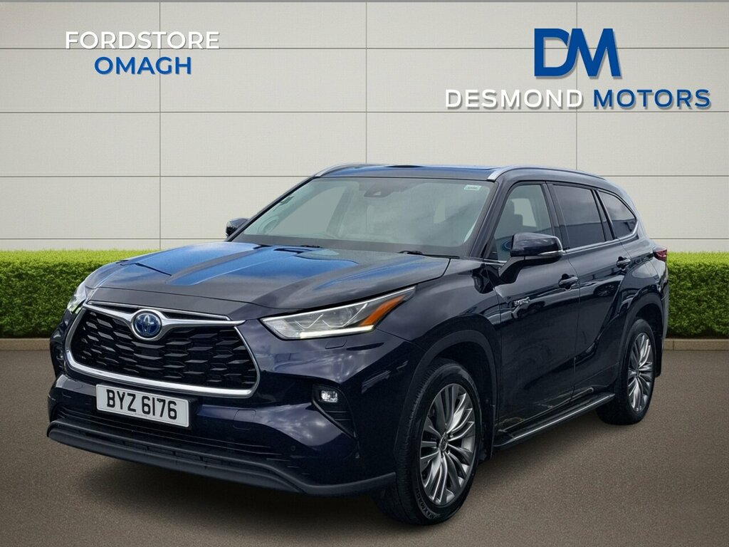 Toyota Highlander Excel Hev Cvt Blue #6