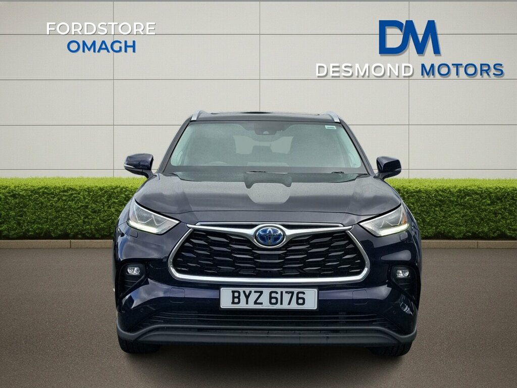 Toyota Highlander Excel Hev Cvt Blue #3