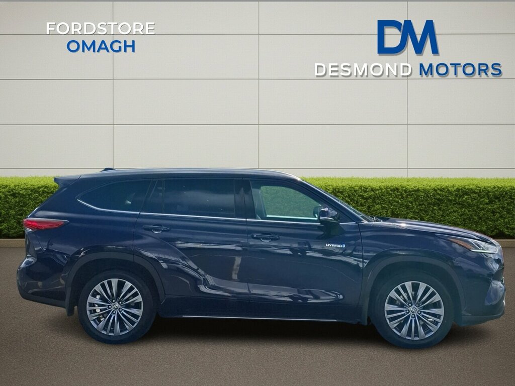 Toyota Highlander Excel Hev Cvt Blue #2