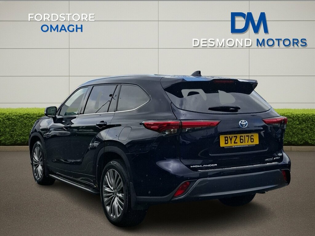Toyota Highlander Excel Hev Cvt Blue