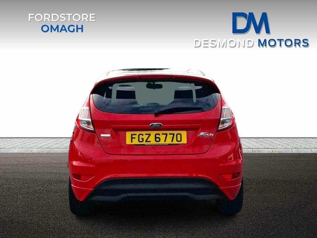 Ford Fiesta St-line Red Edition FGZ6770 Red #5
