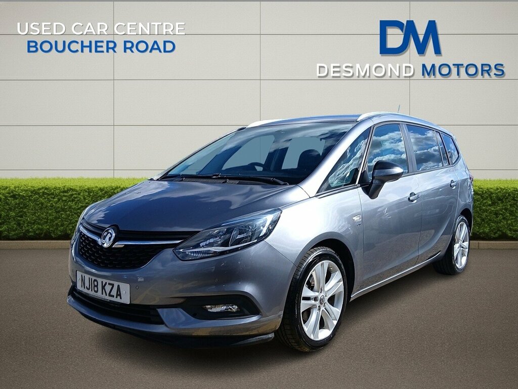 Vauxhall Zafira Tourer Sri Nav Turbo NJ18KZA Grey #6