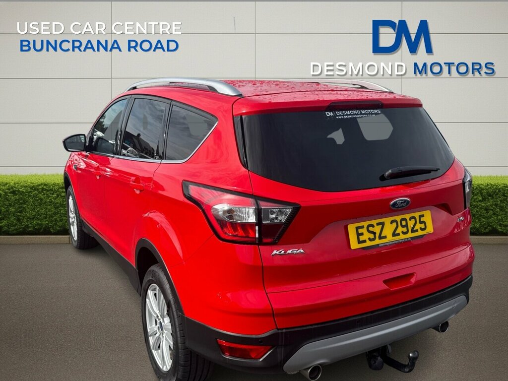 Ford Kuga Zetec Non Local Svp 2.0L Tdci 150Ps Appea ESZ2925 Red #3