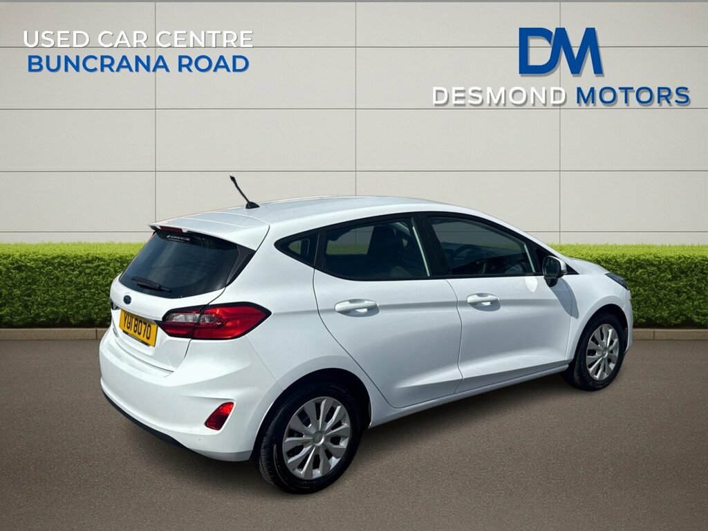 Ford Fiesta Trend 1.1L Ti-vct 75Ps 5-Speed Fwd White #3