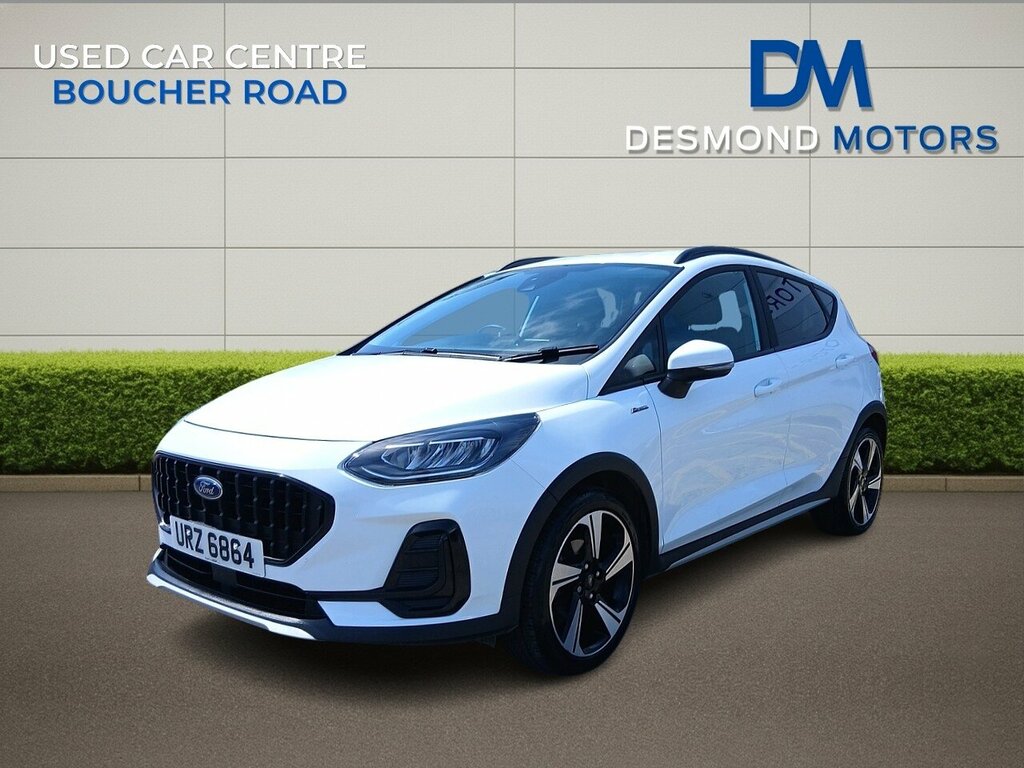 Ford Fiesta Active Turbo URZ6864 White #6