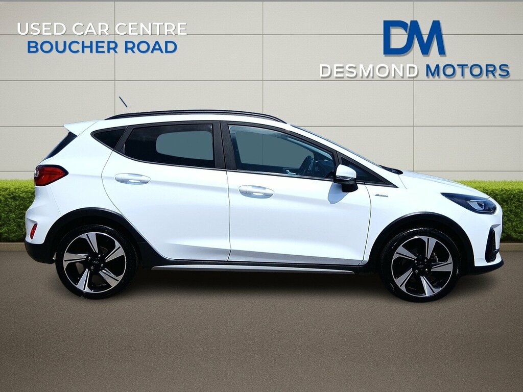 Ford Fiesta Active Turbo URZ6864 White #2