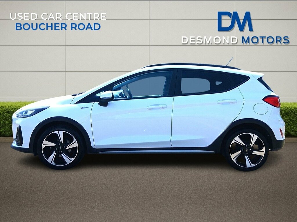 Ford Fiesta Active Turbo URZ6864 White #4