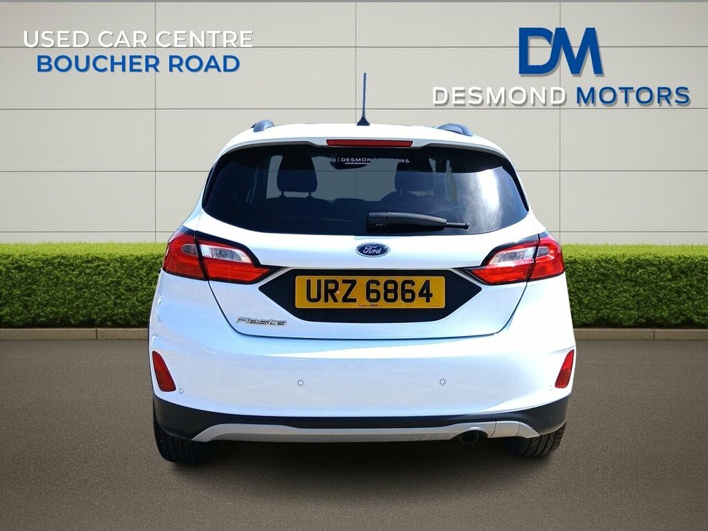 Ford Fiesta Active Turbo URZ6864 White #5
