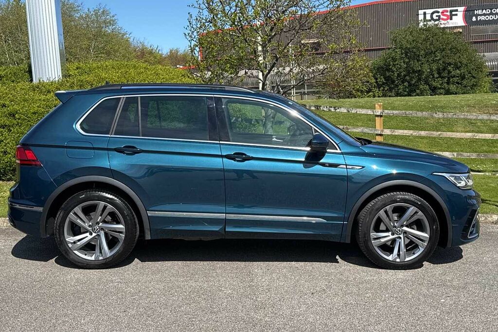 Volkswagen Tiguan 1.5 Tsi 150 R-line Edition Dsg YY73VST Blue #4