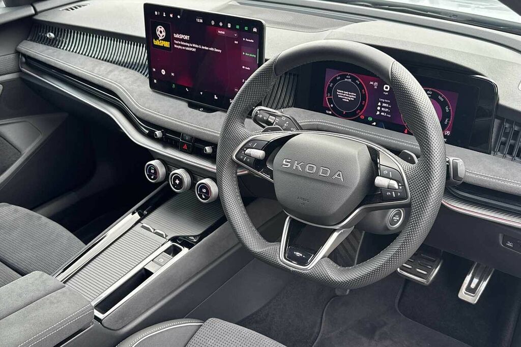 Skoda Superb 2.0 Tdi Sportline Dsg Silver #6