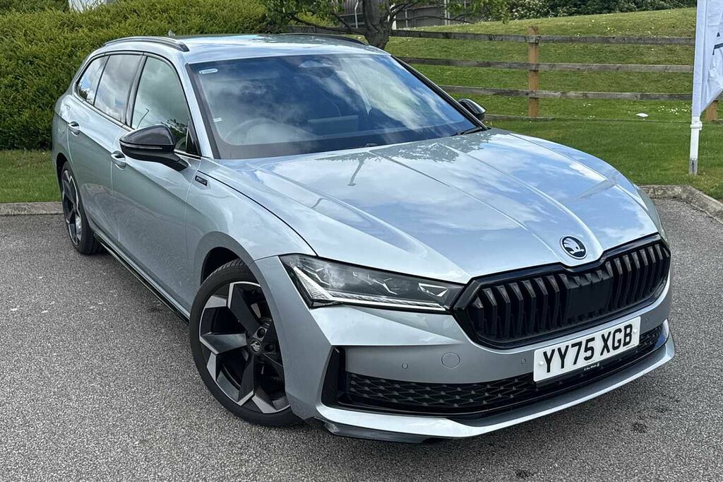 Skoda Superb 2.0 Tdi Sportline Dsg Silver