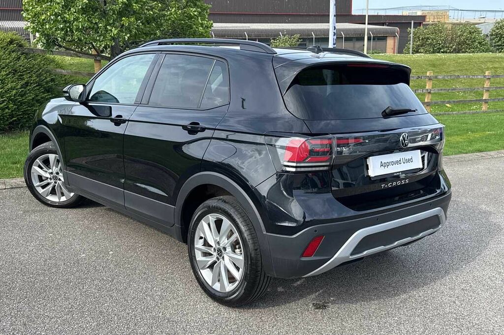 Volkswagen T-Cross 1.0 Tsi 115 Match Dsg GJ74TXU Black #3