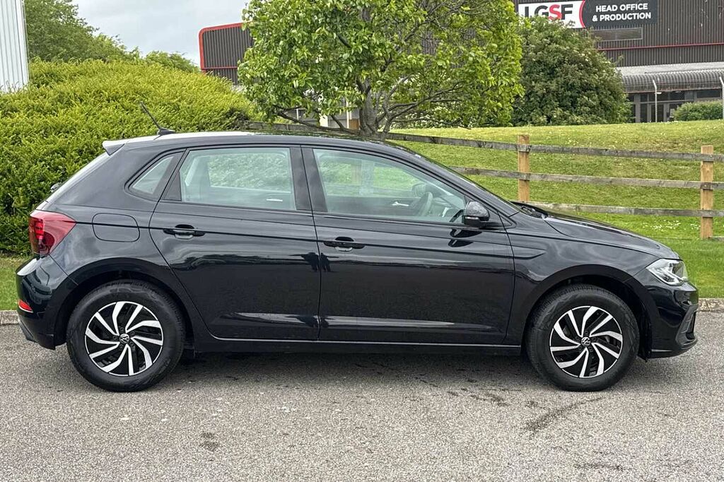 Volkswagen Polo 1.0 Tsi Life Dsg YY25LNG Black #4