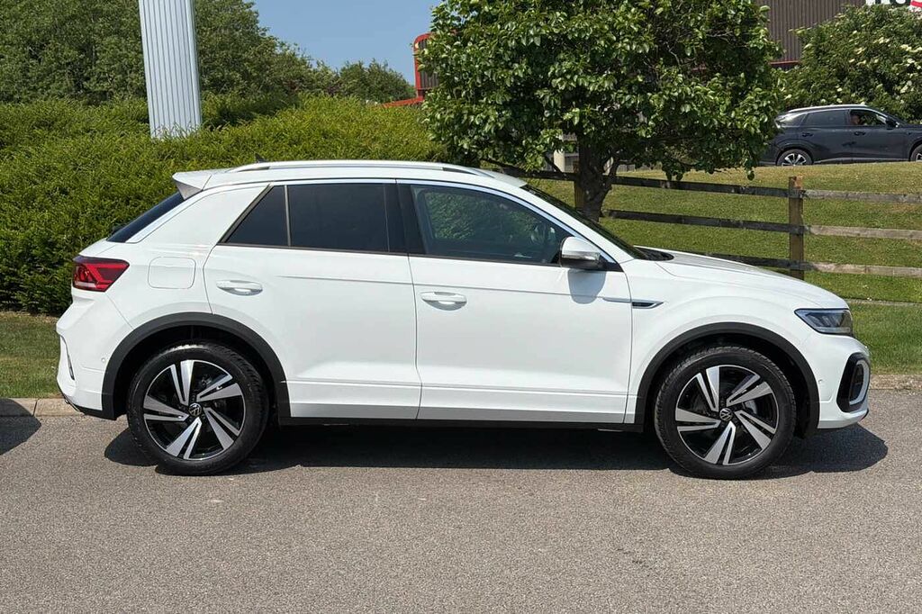 Volkswagen T-Roc 1.5 Tsi R-line YY26NFZ White #4