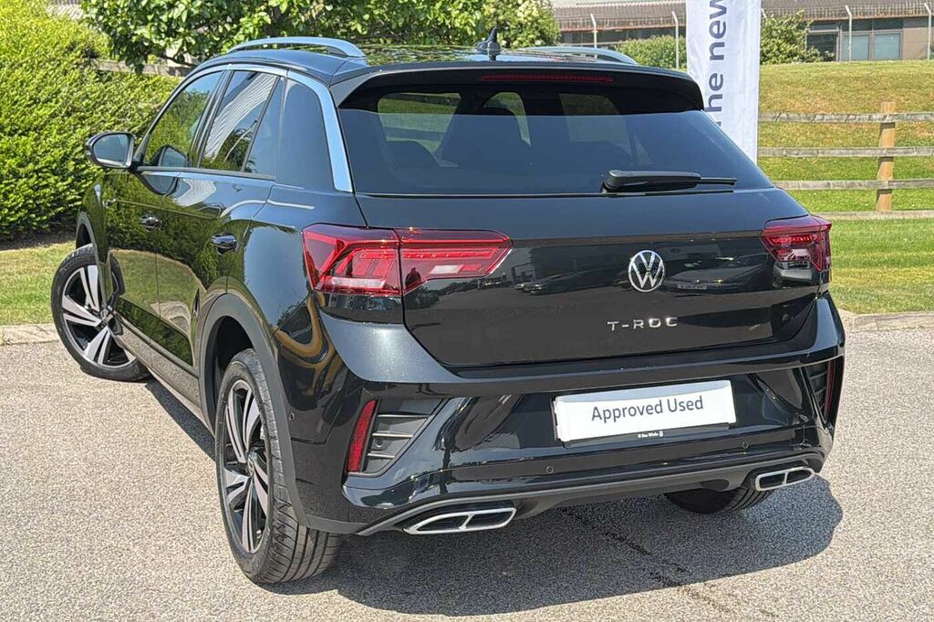 Volkswagen T-Roc 1.5 Tsi R-line YY26UJL Black #3