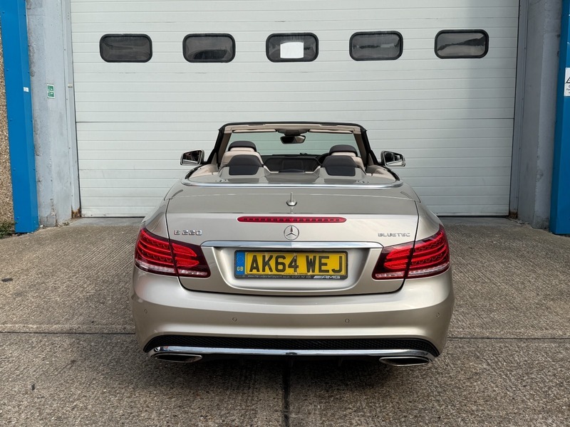 Mercedes-Benz E Class E220 2.1 Bluetec Amg AK64WEJ Beige #5