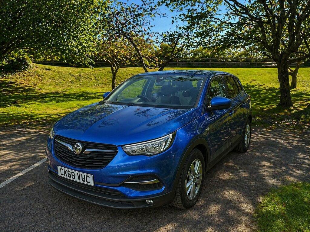 Vauxhall Grandland X Suv 1.2 Turbo Se Euro 6 Ss 201868 CK68VUC Blue #2