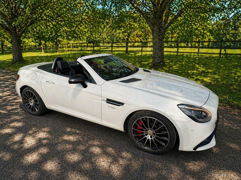 Mercedes-Benz SLC Convertible 3.0 Slc43 V6 Amg G-tronic Euro 6 Ss White #5