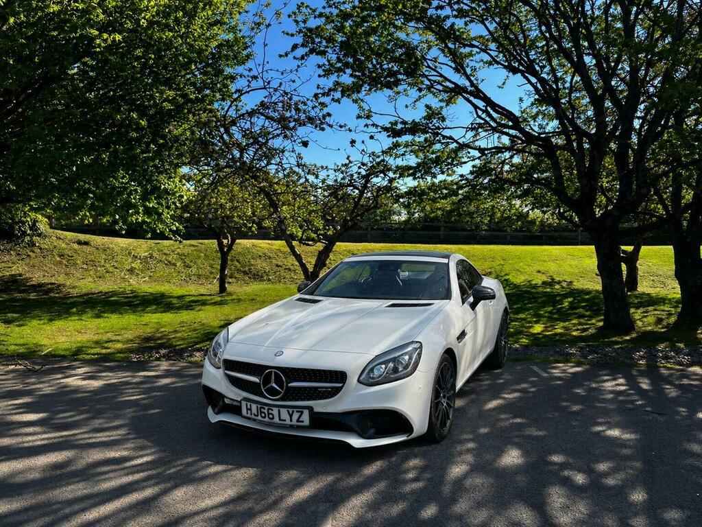 Mercedes-Benz SLC Convertible 3.0 Slc43 V6 Amg G-tronic Euro 6 Ss White #2