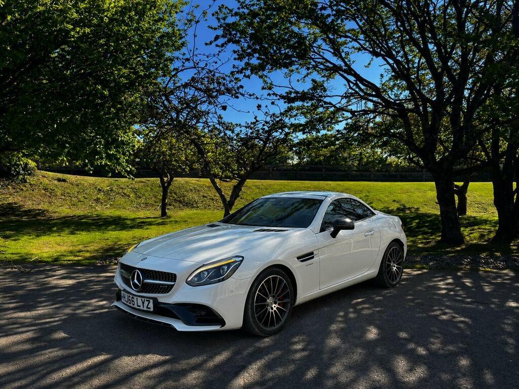 Mercedes-Benz SLC Convertible 3.0 Slc43 V6 Amg G-tronic Euro 6 Ss White #3