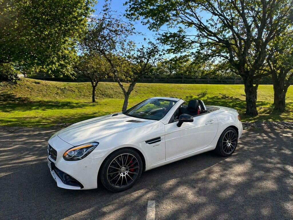 Mercedes-Benz SLC Convertible 3.0 Slc43 V6 Amg G-tronic Euro 6 Ss White #6